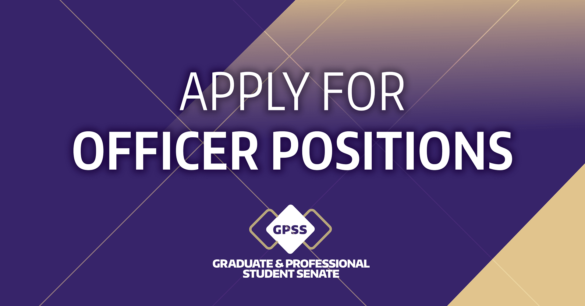 2020 GPSS Officer Elections Graduate and Professional